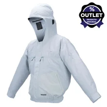 Jaqueta de Resfriamento à Bateria Não acompanha Cinza DFJ207Z Makita Outlet