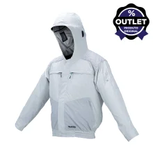 Jaqueta Ventilada à Bateria 12V Não acompanha Cinza DFJ407Z Makita Outlet