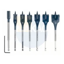 Jogo Broca Chata Self Cut 7 Peç Bosch