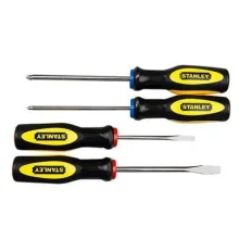 Jogo com 4 Chaves Básicas Fenda e Philips 60-040U Stanley