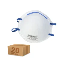 Jogo de 20 Máscaras PFF2 483700 Wolfcraft