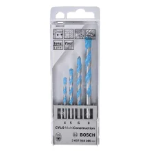 Jogo de Brocas CYL-9 MultiConstruction 4 Peç Bosch
