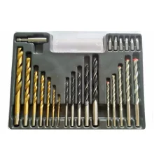 Jogo de Brocas para Concreto e Metal e Madeira e Bits 725779 MTX