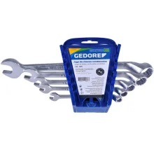 Jogo de Chave Combinada de 6 a 17mm 002607 Gedore 5 Peç