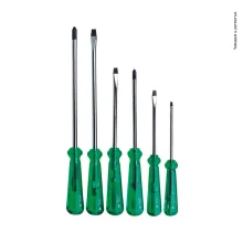 Jogo de Chave De Fenda e Philips 398.0002