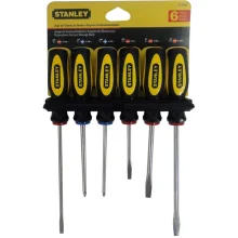 Jogo de Chave Fenda e Phillips com 6 Peças 60-060U Stanley
