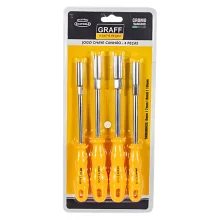 Jogo de Chaves Canhão 4 Peç Graff Vantage