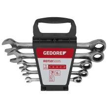 Jogo de Chaves Combinada com Catraca 8 a 19 mm 3300849 Gedore 5 Peç