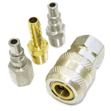 Jogo de Engate Rápido 1/4 Pol 5701655 Steel 4 Peç