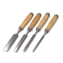 Jogo de Formões Goivados 4 Peç 1770011 Amatools