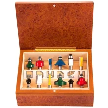 Jogo de Fresas 6mm com 12 peç A-87921 Makita