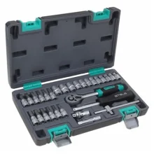 Jogo Soquete Encaixe 1/4 1410055 Stels 29 Peç