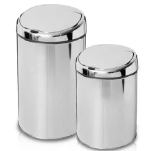 Kit 1 Lixeira com sensor 3 Litros e 1 Lixeira com sensor 6 Litros NKF