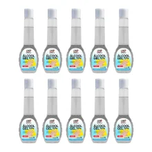 Kit 10 Álcool Gel 70° Antisséptico e Higienizador de Mãos 200G Orbi