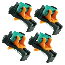 Kit 2 Cartelas Sargento Clip Angular 305100 Wolfcraft