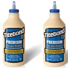 Kit 2 Colas para Madeira II Premium Wood Glue 946ml Titebond