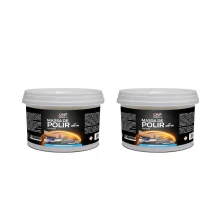 Kit 2 Massas de Polir Carro Nº2 400g Orbi Branco