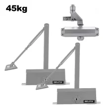 Kit 2 Molas Aérea Hidraulica para Porta Até 45Kg Prata 204000 Belfix