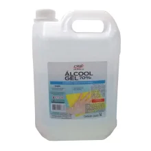 Kit 3 Álcool Gel 70° Antisséptico e Higienizador de Mãos 5 Litros Orbi