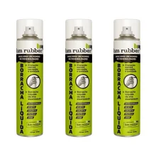Kit 3 Borrachas Líquida em Spray Aerossol Hm Rubber 400 ml