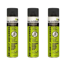 Kit 3 Borrachas Líquida em Spray Aerossol Hm Rubber 400 ml