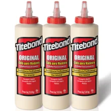 Kit 3 Colas para Madeira Original Wood Glue 473 ml Titebond