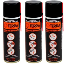 Kit 3 Desengripantes Agrícola 300ml Terra Equipamentos