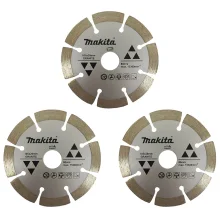 Kit 3 Discos Diamantado Corte a Seco 105mm Mármore e Granito D-44351