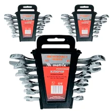 Kit 3 Jogos de Chave Fixa Cromada 6 à 17mm 152319 Sparta