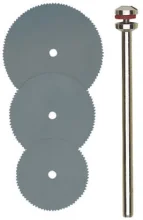 Kit 3 Lâminas de Corte em Aço 28830 Proxxon