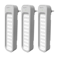 Kit 3 Luminárias de Emergência Autônoma LEA 150 4630032 Intelbras