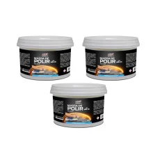 Kit 3 Massas de Polir Carro Nº2 400g Orbi Branco