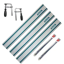 Kit 3 Trilhos 1 Metro e 2 Conectores e 2 Sargentos Makita
