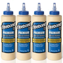 Kit 4 Colas para Madeira II Premium Wood Glue 473ml Titebond