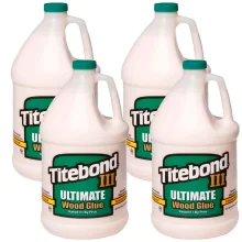 Kit 4 Colas para Madeira III Ultimate Wood Glue 41Kg Titebond
