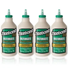 Kit 4 Colas para Madeira III Ultimate Wood Glue 946ml Titebond