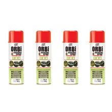 Kit 4 Vaselinas em Spray 160g 300ml Orbi