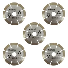 Kit 5 Discos Diamantado Corte a Seco 105mm Mármore e Granito D-44351