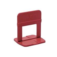 Kit 5 Pacotes de 100 Espaçadores 15mm e 5 Pacotes Cunhas Slim para Nivelamentos