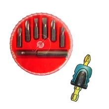 Kit Adaptador Mag Boost Magnético Impact Gold B-42422 Makita e 7 Bits e Adaptador