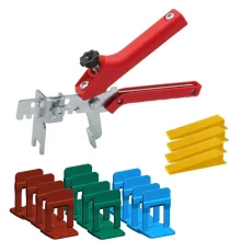 Kit Alicate Slim para Nivelamento 61537 Cortag e Pacotes com 100 Cunhas