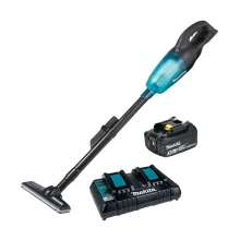 Kit Aspirador de Pó 650ml DCL180ZB Makita e Bateria 18V 3.0Ah e Carregador DC18RD