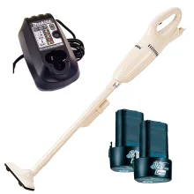 Kit Aspirador de Pó à Bateria 12V CL100D Makita e 2 Baterias e 1 Carregador