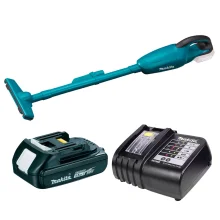 Kit Aspirador de Pó à Bateria DCL180Z Makita e Bateria 18V 1.5Ah e Carregador
