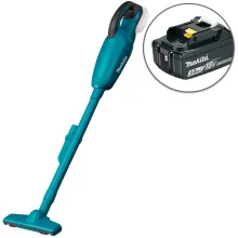 Kit Aspirador de Pó à Bateria DCL180Z Makita e Bateria 18V 3.0Ah BL1830B