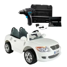Kit Carro Conversível à Bateria B15 Belfix e Furadeira Parafusadeira 12V FPC.12
