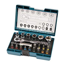 Kit Chave de Catraca com Bits e Soquetes 21 Peç B-54081 Makita