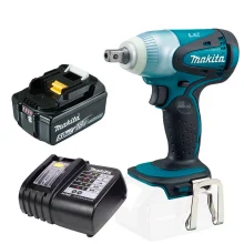 Kit Chave de Impacto 1/2 Pol à Bateria DTW251Z Makita e Bateria 18V e Carregador