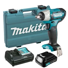 Kit Chave de Impacto à Bateria TW141DZ Makita e Bateria e Carregador e Maleta