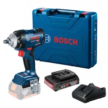 Kit Chave de Impacto GDS 18V-400 e Bateria 18V e Carregador Bosch
